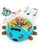 ARCADE TOYS Transparent Gear Lady Bug with Light & Music - Multicolour