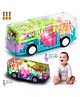 ARCADE TOYS Multifunctional Musical Toy Bus - Multicolour