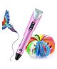 ARCADE TOYS Multicolur 3D Printing Doodle Drawing Pen with ICD Screen & Filaments for Kids & Adults - Colour may vary