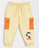 Mi Arcus Peanuts Featuring 100% Cotton Snoopy Printed Winter Wear Jogger Pant - Cream