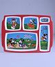 Servewell 5 Partition Plate Mickey Mouse Theme - Multicolour
