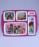 Servewell 5 Partition Plate Disney Princess Theme - Pink
