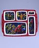 Servewell Rectangular 5 Partition Spider-Man Themed Plate-  (Color and design may vary)