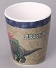 Servewell Kids Glass with Jurassic World Theme Grey- 280 ml (Color and design may vary)