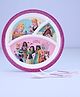 Servewell 3 Part Plate with Spoon and Fork Disney Princess Theme Set of 3-   and  (Color and design may vary)