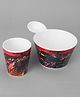Servewell Fries Dip Bowl and Glass Set Spiderman Theme -  (Color and design may vary)