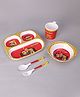 Servewell Kids Set Minions Theme- Red and Yellow