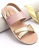 Pine Kids Sandals with Velcro Closure- Pink