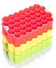 Evafly Silicone Ice Cube Molds with Flexible 74-Ice Trays BPA Free Pack of 2 - Multicolour