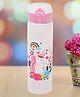 Fingo Brain Stainless Steel Cartoon Cute Unicorn Water Bottle for Kids Hot and Cold Water Bottle White- 500ml