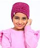 BHARATASYA Mix Yarn Knitted Ski Winter Wear Headband - Purple