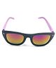 Kidofash Dual Tone Star Applique Sunglasses With Hard Case - Purple & Black