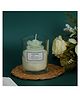 The Procure Store Tulip Floral Design Aromatic Scented Candle- Green