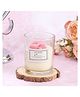 The Procure Store Tulip Floral Design Aromatic Scented Candle- Pink