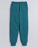 Aww Hunnie Cotton Terry Solid Unisex Autumn & Winter Wear Pant - Green