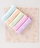 Simply Jacquard Wash cloth Bunny Print 25 x 25 cm Pack of 6 - Multicolour