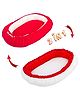 Get It Reversible Baby Nest Sleeping Bed - Red Cream
