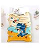 Butterthief Dino Printed Soft Flannel  All Seasons Baby Blanket for Kids & Toddlers - Color May Vary