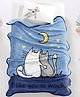 Butterthief Cat Printed Soft Flannel  All Seasons Baby Blanket for Kids & Toddlers - Color May Vary