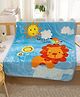 Butterthief Giraffe Printed Double Layered Mink Reversible Baby Blanket for Kids & Toddlers - Color May Vary