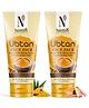 NutriGlow NATURAL'S Ubtan Face & Body Pack With Haldi & Chandan for Glowing Skin 100 g Each (Pack of 2)