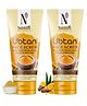 NutriGlow NATURAL'S Ubtan Face & Body Scrub with Besan, Moong Powder for Tan Removal, Glowing Skin 100g Each (Pack of 2)