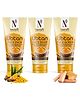 NutriGlow NATURAL'S Ubtan Face Wash (100g), Face Scrub (100g), Face Pack (100g) For Tan Removal, Instant Radiant Glow (3 Items in the set)