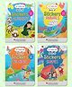 Oswaal Lil Legends Book of Stickers For Kids Age 3+ To Learn About Shapes Numbers Animals and Alphabets (Set of 4 Books)