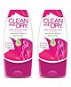 Clean and Dry Daily Intimate Wash for Women Pack of 2 - 180ml