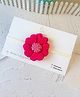 Little Tresses Scalloped Flower Embellished Headband - Peach & Pink