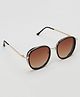 KIDSUN Oval Sunglasses - Brown & Golden