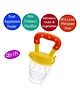 BOXOT IMPEX Baby Food Feeder Fruit Nibbler Soft Silicone for Babies (Pack Of 1)(Color May Vary)