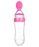 BOXOT IMPEX 90ML Newborn Baby Feeding Bottle Toddler Safe Silicone Squeeze Feeding Spoon Milk Cereal Bottle (color may vary)