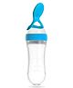 BOXOT IMPEX 90ML Newborn Baby Feeding Bottle Toddler Safe Silicone Squeeze Feeding Spoon Milk Cereal Bottle (color may vary)