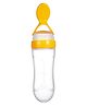 BOXOT IMPEX 90ML Newborn Baby Feeding Bottle Toddler Safe Silicone Squeeze Feeding Spoon Milk Cereal Bottle (color may vary)