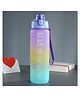 BOXOT IMPEX Unbreakable Water Bottle with Motivational Time Marker, Sipper Bottle with Straw for Gym Office (Color may vary)