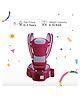 Tinyberg CuddleHipsy 5 position pure cotton Baby Carrier with front  storage - Red