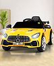 Baybee Spyder Pro Battery Operated Car for Kids, Ride on Kids Car with Music & Light, Baby Big Car Rechargeable Battery Car, Electric Car for Kids - Yellow