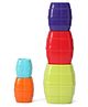 Giggles Safari Stack N Nest Barrels Multicolour - 10 Pieces