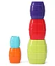 Giggles Safari Stack N Nest Barrels Multicolour - 10 Pieces