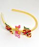 SKD  Fish Applique Detailed Detachable Charm Hair Band - Yellow