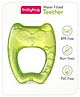 Babyhug Water Filled Owl Shape Teether -Green