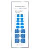 DASHING DIVA GEL STRIP Blue Crush For Women Long Lasting Gel Nail Stickers 24pcs Pedicure