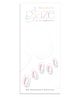 DASHING DIVA GLAZE Ice Crystal Long For Women Long Lasting Gel Nail Stickers 34pcs Manicure