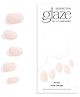 DASHING DIVA GLAZE Pale Beige For Women Long Lasting Gel Nail Stickers 34pcs Manicure