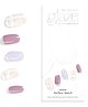 DASHING DIVA Glaze Perfect Match For Women Long Lasting Gel Nail Stickers 34pcs Manicure