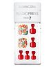 DASHING DIVA Magicpress Bohemian Dress For Women Press On Nails  Artificial Nails Lightweight 30pcs Pedicure