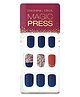 DASHING DIVA Magicpress Red Tweed Dress For Women Press On Nails  Artificial Nails Lightweight 30pcs Manicure