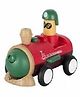 Vworld  TOP Gear Vehicles Push and Go Play Set Friction Powered Car Pull Back Vehicles Transport Tools Gifts - Multicolour