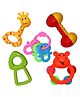 Vworld  Pack of 5 Rattle Set - Multicolour